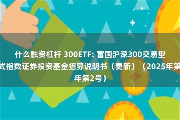 什么融资杠杆 300ETF: 富国沪深300交易型开放式指数证券投资基金招募说明书(更新)(2025年第2号)